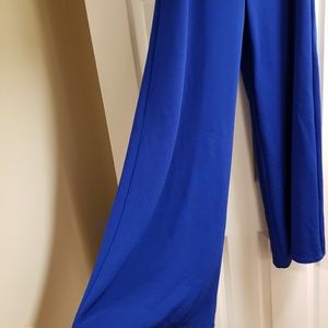 AKIRA Wide Leg Blue Slacks